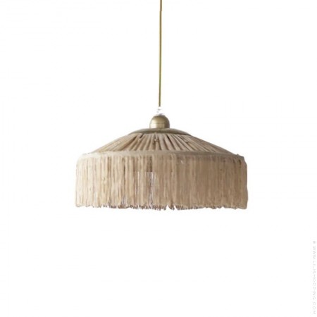 XS golden fringes wall lamp