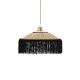 Suspension Parasol 30 cm franges dorées