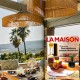 Suspension Parasol 100 cm franges dorées