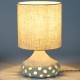 Lampe de table Catherine blanc