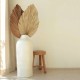 Jarre terracotta Cavallo blanc crème