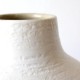 Jarre terracotta Cavallo blanc crème