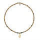 Collier Baghera noir mat