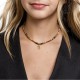 Collier Baghera noir mat