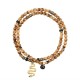 Collier Baghera noir mat