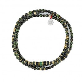 Bracelet 3 tours Dundee Jaspe Kambala
