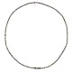 Bracelet 3 tours new cross gold vert marbré