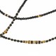 6 turn Python caramel  bracelet