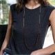 Bracelet 6 tours Caroline jaune neon