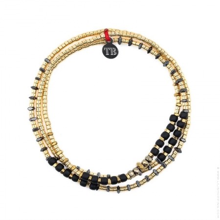 3 turn Andy gold bracelet