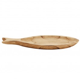 Plateau poisson en bois