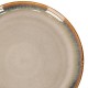 Assiette plate Yuni beige
