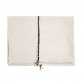 Nappe carrée ESTRAGON nature 100 x 100 cm