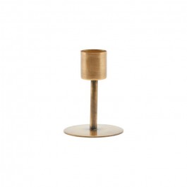 Bougeoir Anit mini en laiton antique 
