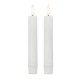Set de 2 bougies LED 16 cm