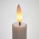 Set de 2 bougies LED 16 cm