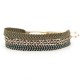 Bracelet Argentinas beige et brun