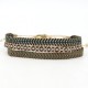 Bracelet Argentinas beige et brun
