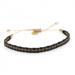 Argentinas bleu marine et kaki bracelet