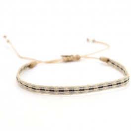 Bracelet Argentinas beige jean gun