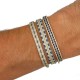 Bracelet Argentinas beige jean gun