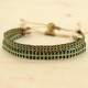 Argentinas green and gold  bracelet