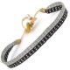 Bracelet Argentinas noir et gris