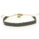 Bracelet Argentinas cuivre bleu noir