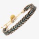 Bracelet Argentinas cuivre bleu noir