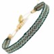Argentinas khaki and copper bracelet