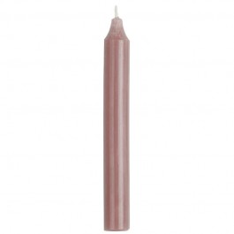 H18 cm old pink candle