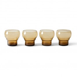 70s glassware 4 Bulb glasses