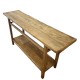 Console en orme recyclé 150 cm