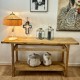 Console en orme recyclé 150 cm