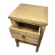 Console double plateau en pin recyclé 160 cm