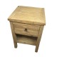Console double plateau en pin recyclé 160 cm