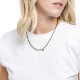 Bracelet 3 tours Zuri noir mat