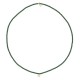 Bracelet 3 tours Zuri noir mat