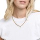 3 turn green forest gold plated heart bracelet