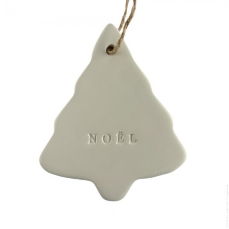 Christmas Fir-tree in white ceramic