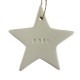Christmas Fir-tree in white ceramic