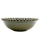 Olive green 34 cm bowl