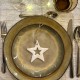 Balthazar Star in white ceramic