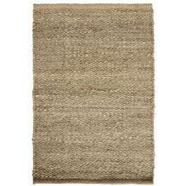 140 x 200 cm handwoven carpet in natural jute