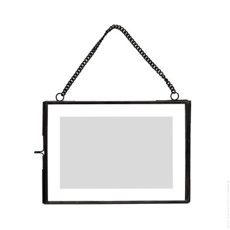 Loft chained brass photo frame 18 x 13 cm