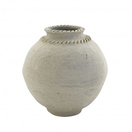 Pot déco en papier mâché