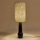 Retro table lamp with jade green shade