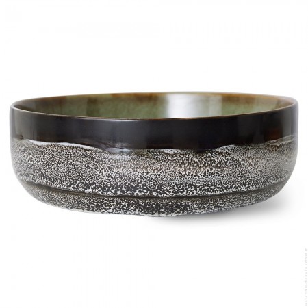 Rock on salad bowl