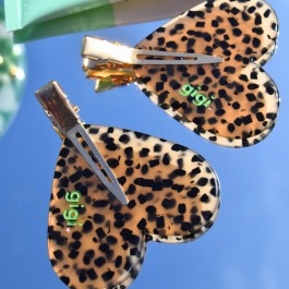 Set of 2 Backstage Leo hairclip