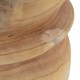 Round pouf high ribcord honey yellow